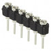 06-0513-10T by Aries Electronics - CONNECTOR SOCKET SIP 6POS GOLD
