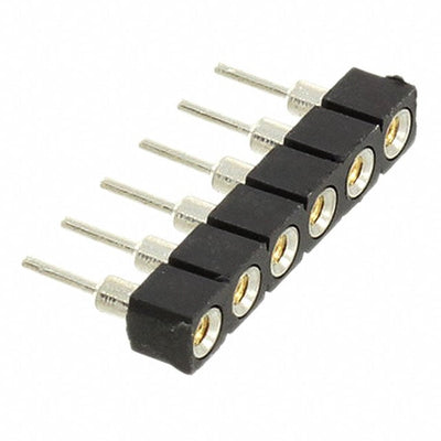 06-0518-10 by Aries Electronics - CONNECTOR SOCKET SIP 6POS GOLD