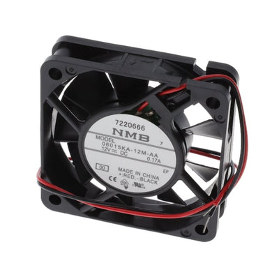 06015KA-12M-AA-00 by NMB Technologies Corporation - FAN AXIAL 60X15MM 12VDC WIRE