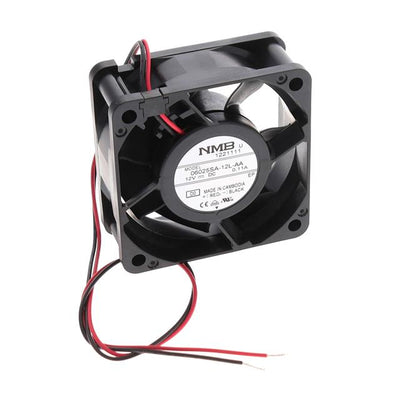 06025SA-12L-AA-D0 by NMB Technologies Corporation - FAN AXIAL 60X25MM 12VDC WIRE