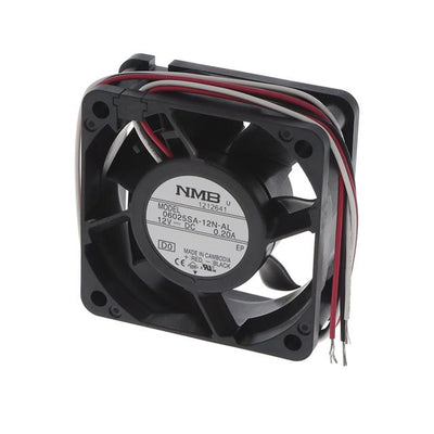 06025SA-12N-AL-D0 by NMB Technologies Corporation - FAN AXIAL 60X25MM 12VDC WIRE