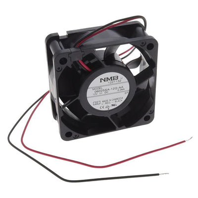 06025SA-12Q-AA-D0 by NMB Technologies Corporation - FAN AXIAL 60X25MM 12VDC WIRE