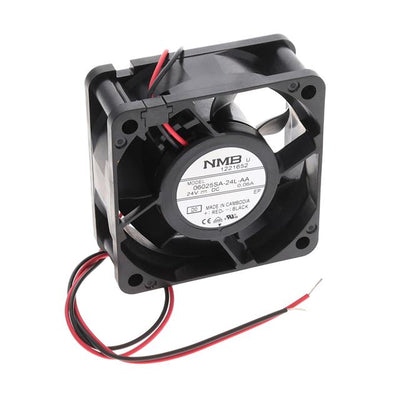 06025SA-24L-AA-D0 by NMB Technologies Corporation - FAN AXIAL 60X25MM 24VDC WIRE