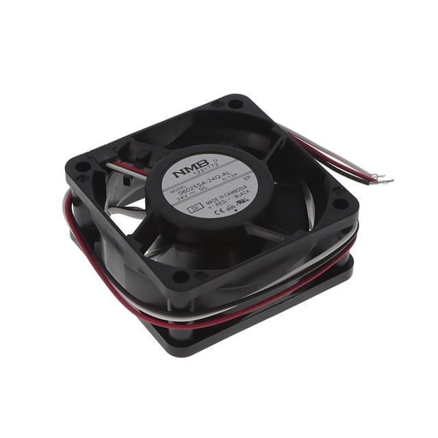 06025SA-24Q-AL-D0 by NMB Technologies Corporation - FAN AXIAL 60X25MM 24VDC WIRE