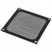 06362-B by Qualtek - FAN FILTER ANODIZED BLACK 92MM