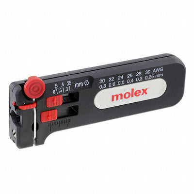 0638170800 by Molex - WIRE STRIPPER 30-20 AWG
