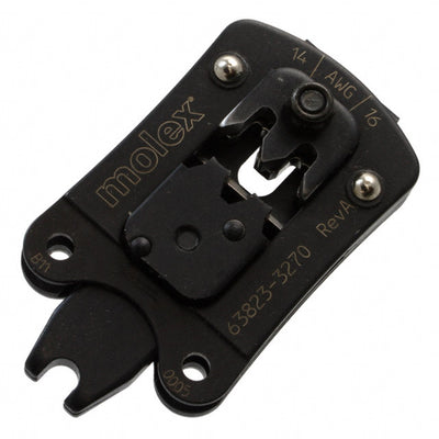 0638233270 by Molex - CRIMP HEAD SABRE MALE FLAT BLADE