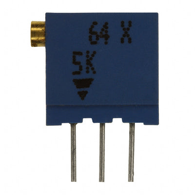 M64X502KB40 by Vishay Spectrol - TRIMMER 5K OHM 0.5W PC PIN SIDE