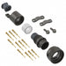 KPSE06F1210P by ITT Cannon, LLC - CONNECTOR PLUG MALE 10POS GOLD CRIMP