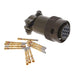 065074-0006 MS by ITT Cannon, LLC - CONNECTOR PLUG 10POS STRAIGHT W/SCKT