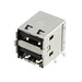 0672983090 by Molex - CONNECTOR RECPT TYPEA STACKED 8POS R/A