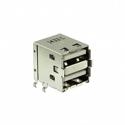0672982191 by Molex - CONNECTOR RECPT TYPEA STACKED 8P TH RA