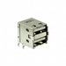 0672982191 by Molex - CONNECTOR RECPT TYPEA STACKED 8P TH RA