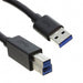 687890038 by Molex - CABLE A PLUG TO B PLUG 3.28