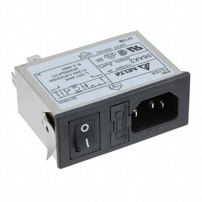 06AK2 by Delta Electronics - PWR ENT MOD RCPT IEC320-C14 PNL
