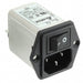 06BEEG3G-R by Delta Electronics - PWR ENT MOD RCPT IEC320-C14 PNL