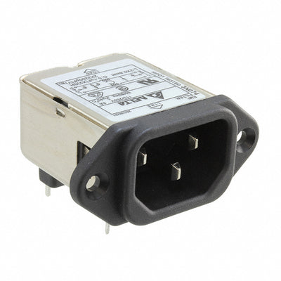 06ME3G by Delta Electronics - PWR ENT RCPT IEC320-C14 PNL SLDR