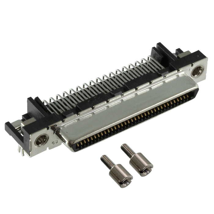 0714300008 by Molex - CONNECTOR VHDCI RCPT 68POS R/A SOLDER
