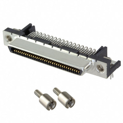 0714300019 by Molex - CONNECTOR VHDCI RCPT 68POS R/A SOLDER