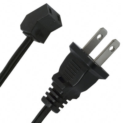07145-SP036 by Qualtek - POWER CORD W/PLUG FAN 45DEG 36