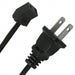 07145-SP036 by Qualtek - POWER CORD W/PLUG FAN 45DEG 36