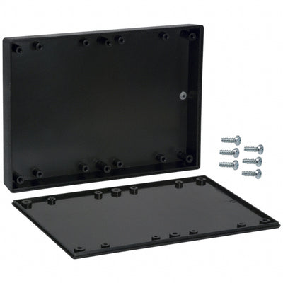 071,BK by Serpac - BOX ABS BLACK 6.880""L X 4.880""W