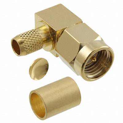 0732510672 by Molex - CONNECTOR SMA PLUG R/A 50 OHM SOLDER