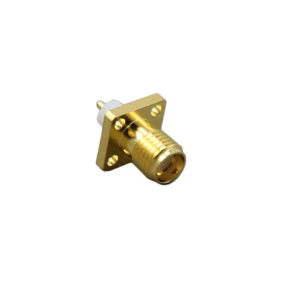 732513890 by Molex - SMA JACK, 4 HOLE FLANGE, CANDLES