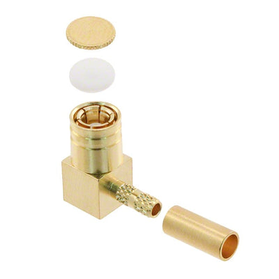 0734042320 by Molex - CONNECTOR SMB PLUG R/A 50OHM SOLDER