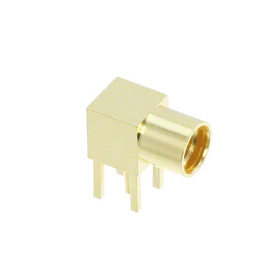 0734151000 by Molex - CONNECTOR MMCX RCPT R/A 50 OHM PCB