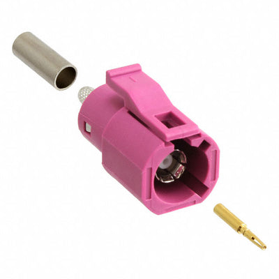0734152913 by Molex - CONNECTOR FAKRA PLUG STR 50 OHM CRIMP