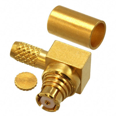 0734155030 by Molex - CONNECTOR SMP JACK R/A 50 OHM SOLDER
