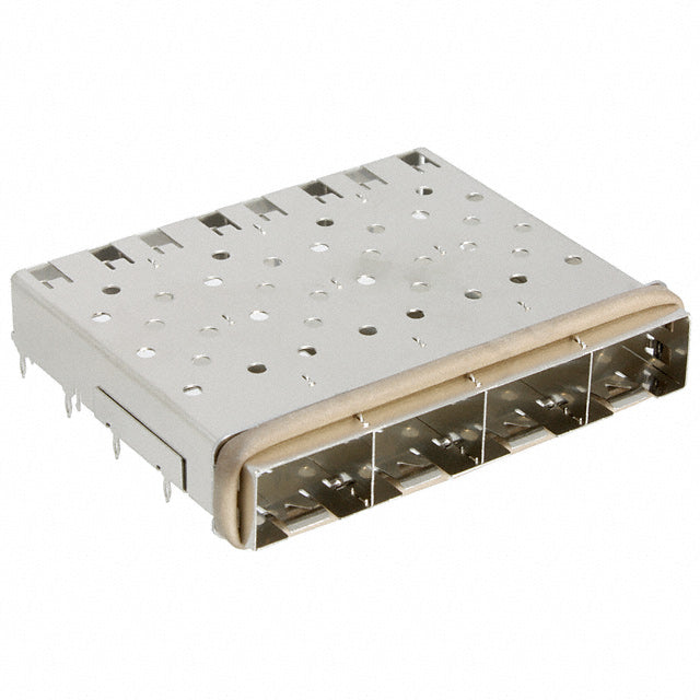0739270411 by Molex - CONNECTOR SFP CAGE 1X4 PRESS-FIT R/A