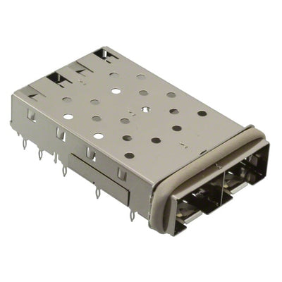 0747220004 by Molex - CONNECTOR SFP CAGE 1X2 PRESS-FIT R/A