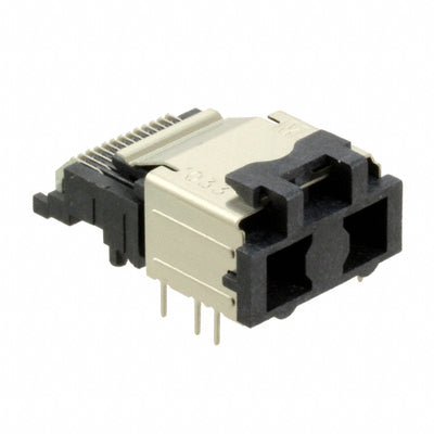 0757830040 by Molex - CONNECTOR MINI SAS RCP 26P SLD RA SMD