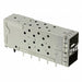 0760445001 by Molex - CONNECTOR SFP+ RCPT W/CAGE 2X1 40P RA