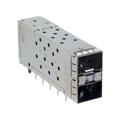 0760445002 by Molex - CONNECTOR SFP+ RCPT W/CAGE 2X1 40P RA