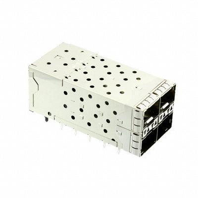 0760455003 by Molex - CONNECTOR SFP+ RCPT W/CAGE 2X2 80P RA