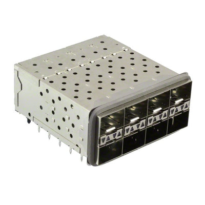 0760925002 by Molex - CONNECTOR SFP+ RCP W/CAGE 2X4 160P RA