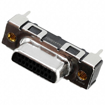 0766410001 by Molex - CONNECTOR D-TYPE RCPT 18POS VERT SLDR