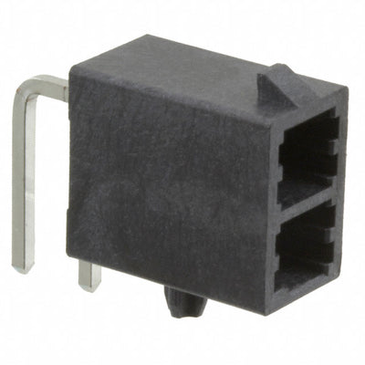 0768250002 by Molex - CONNECTOR HEADER R/A 2POS