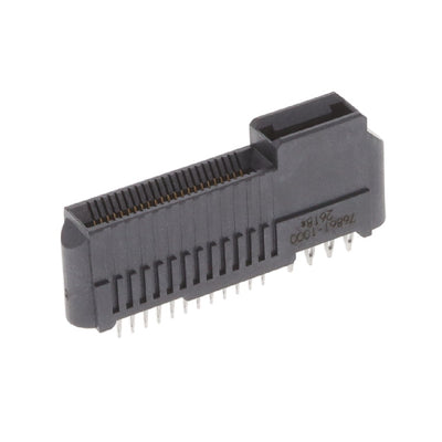 768611000 by Molex - CONNECTOR EDGE DUAL FMALE 46POS 0.031