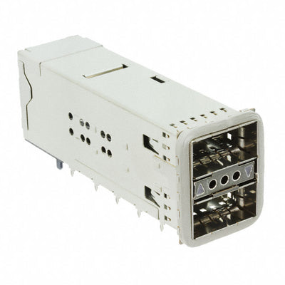 0768710008 by Molex - CONNECTOR QSFP CAGE 2X1 76POS R/A