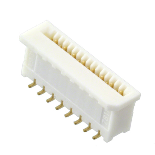 0781191168 by Molex - CONNECTOR FFC VERT 16POS 0.5MM SMD