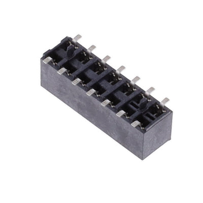 0787881414 by Molex - 2MM DR MGRID VREC SMT TUBEPEG PH