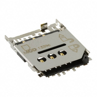 0788000001 by Molex - CONNECTOR MICRO SIM CARD HINGED TYPE