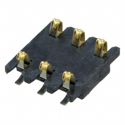788641001 by Molex - CONNECTOR SPRING BATTERY 6POS SMD