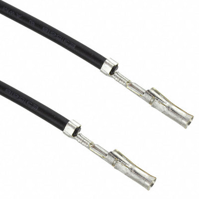 797582035 by Molex - LEAD PIN-PIN 18AWG BLK 5.91"" TIN