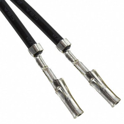 0797582036 by Molex - LEAD PIN-PIN 18AWG BLK 11.8"" TIN