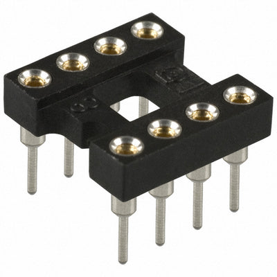 08-3518-10 by Aries Electronics - CONNECTOR IC DIP SOCKET 8POS GOLD
